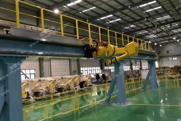 一拖二型机床上下料桁架机械手
